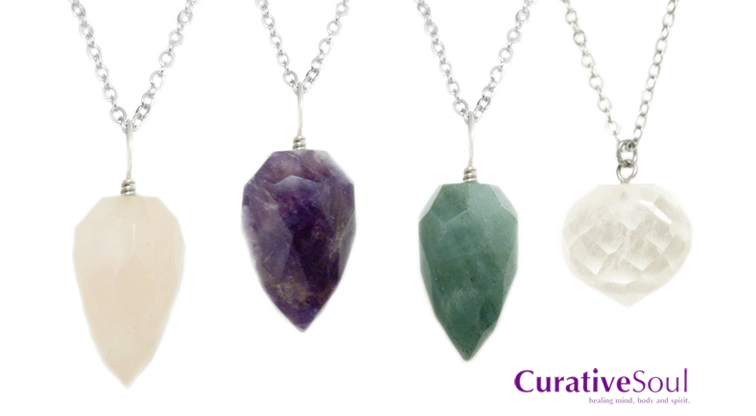 Faceted Crystal Necklaces